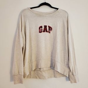 Gap Lounge Long Sleeve Sweater Top Holiday